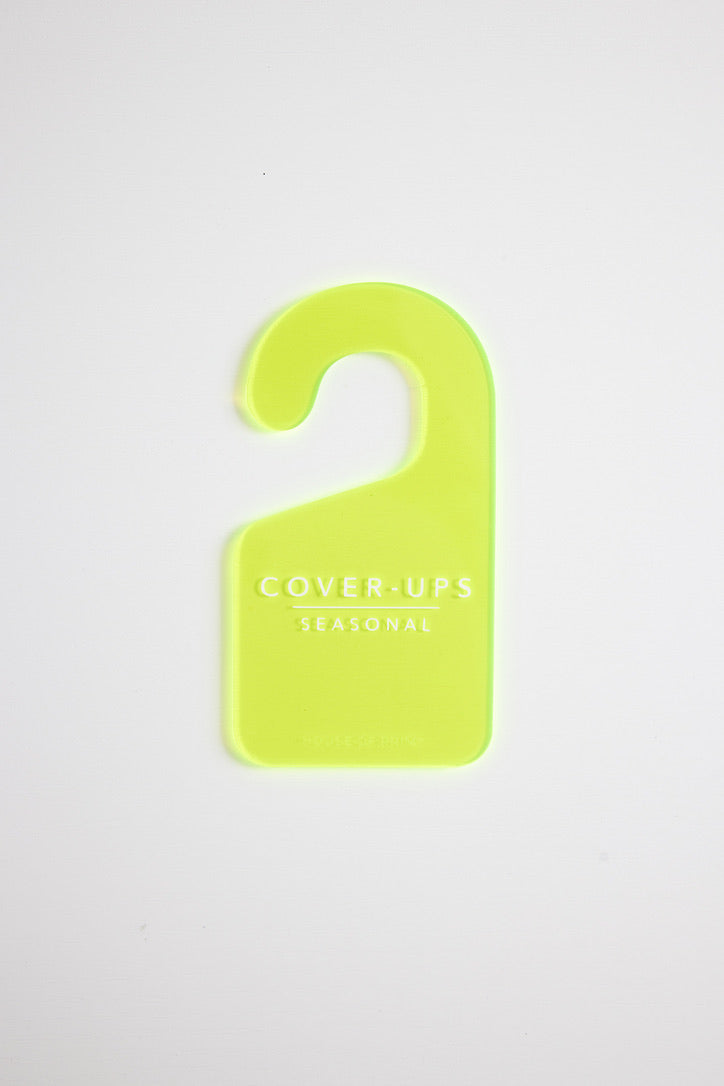 Electric Yellow / Hanging Rod Divider
