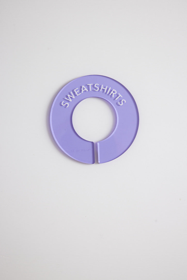 Lavender Circular Rod Divider