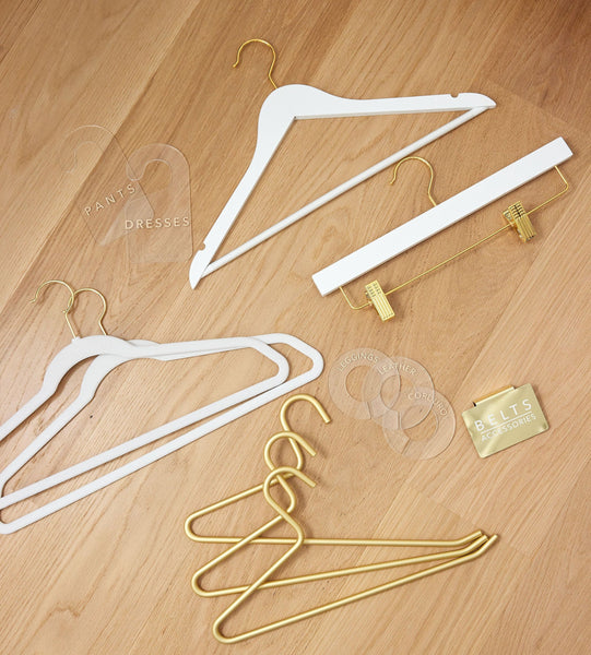 The White & Gold Closet Edit