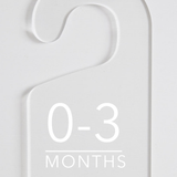 Baby Size Hanging Dividers | NURSERY LABELS