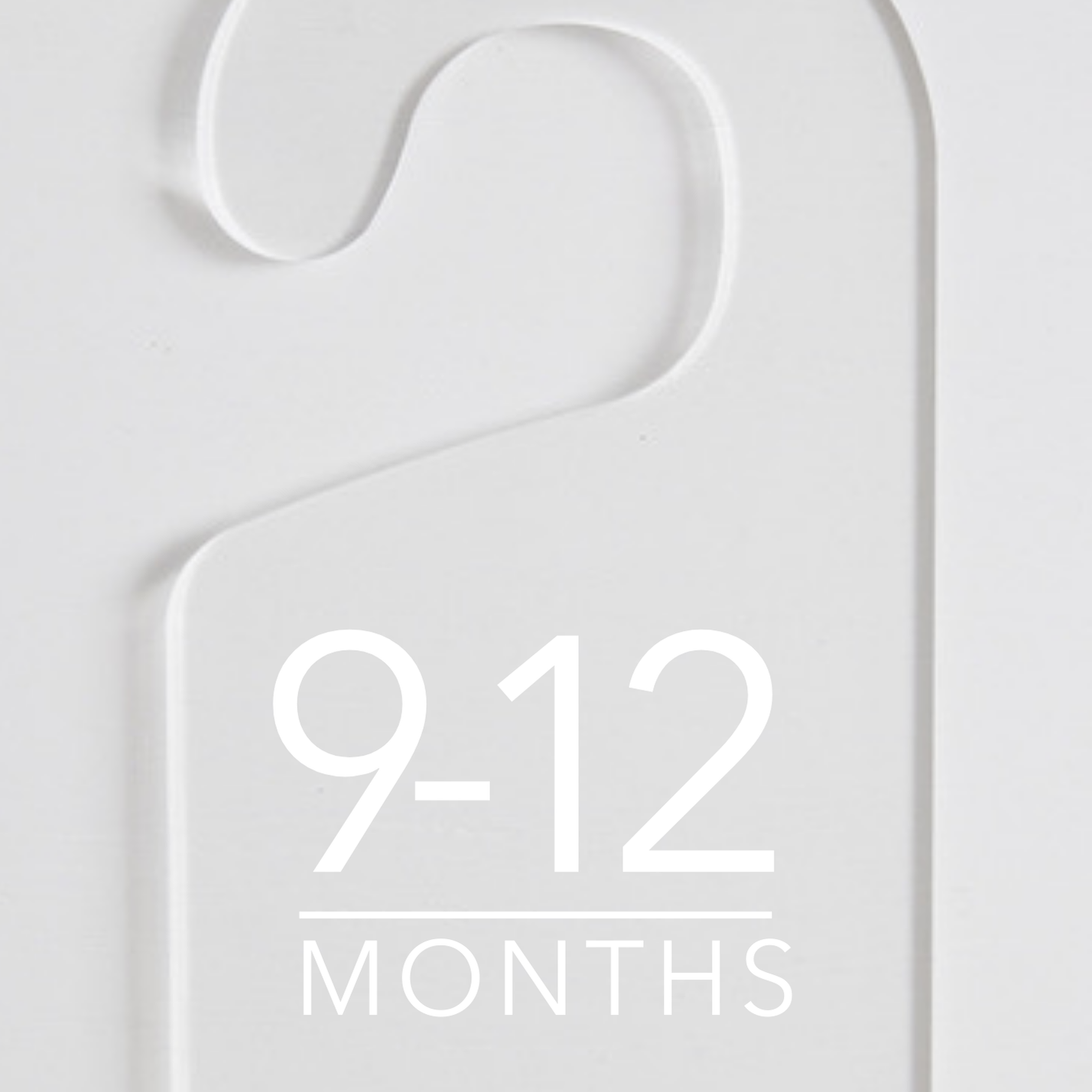 Baby Size Hanging Dividers | NURSERY LABELS