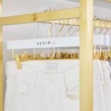 Clear Hanging Rod Divider