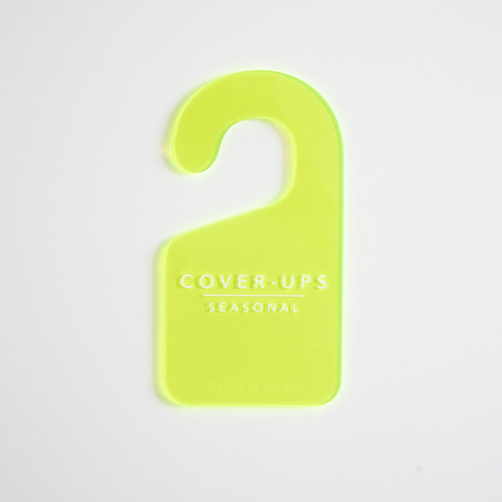 Electric Yellow / Hanging Rod Divider