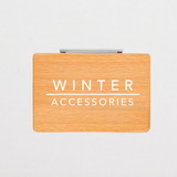 Winter & Ski | Bin Clips | CLOSET LABELS