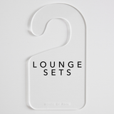 Lounge & Activewear | Hanging Divider + Label