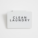 Laundry Sorting | LAUNDRY BIN CLIPS + LABELS