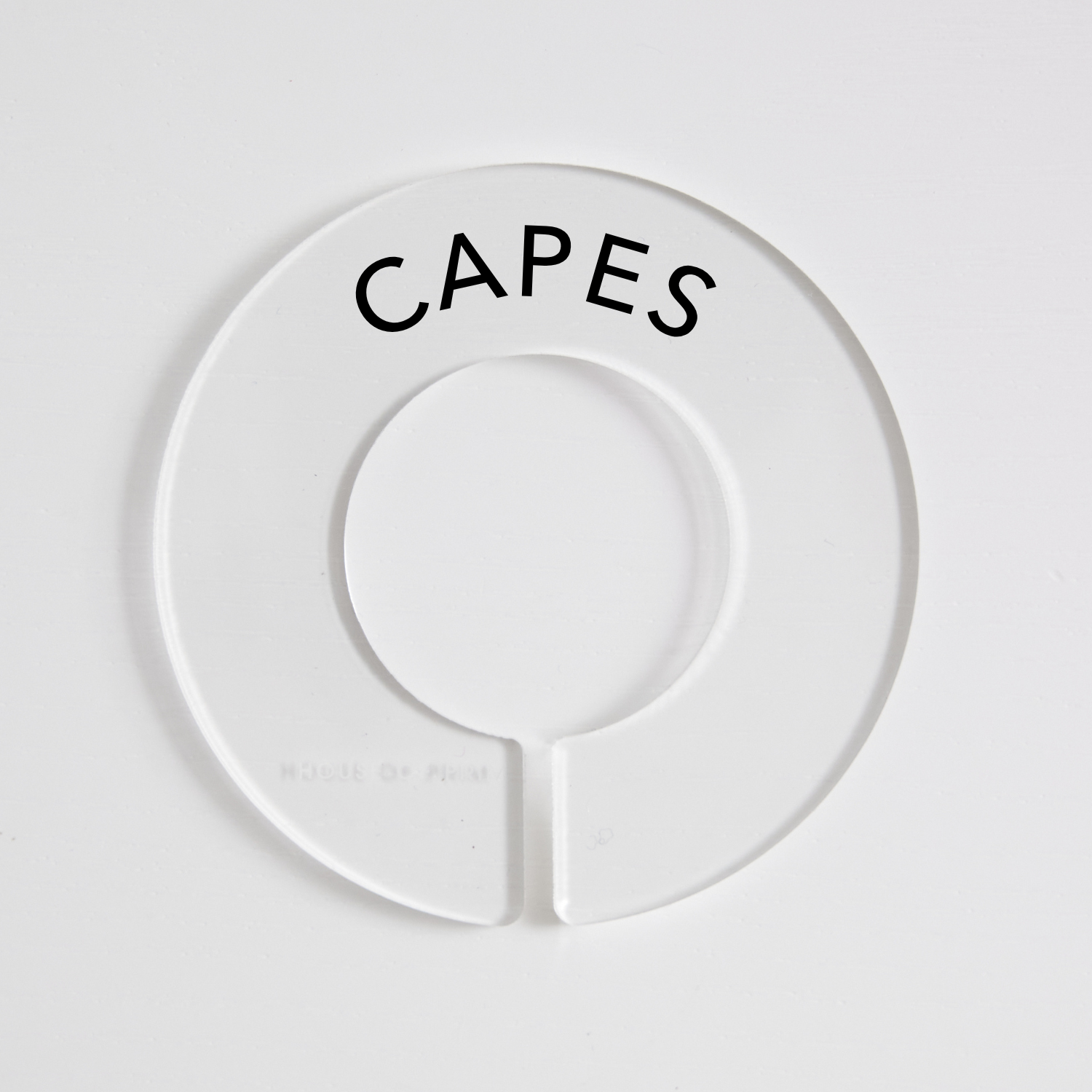 Outerwear | Circular Divider + Label