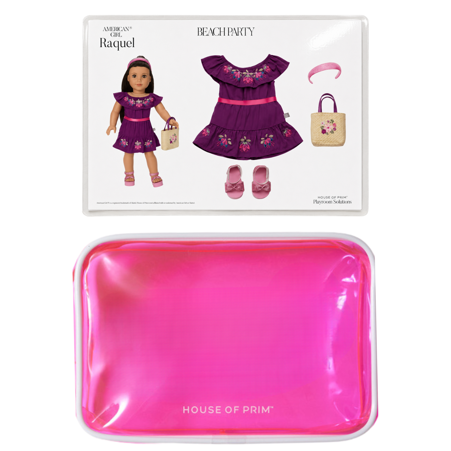 Raquel | American Girl Visual Guide + Pouches