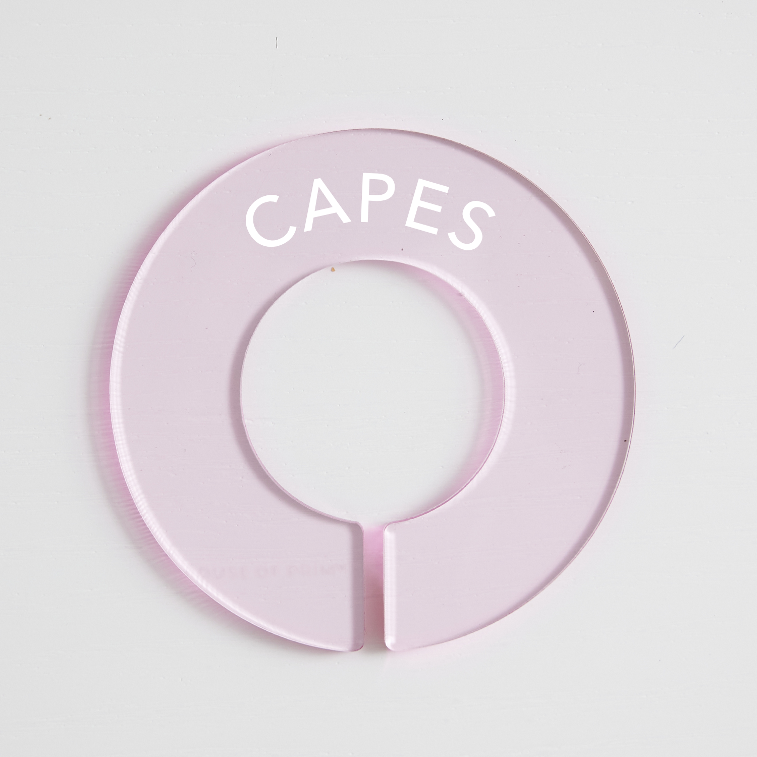 Outerwear | Circular Divider + Label