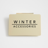 Winter & Ski | Bin Clips | CLOSET LABELS