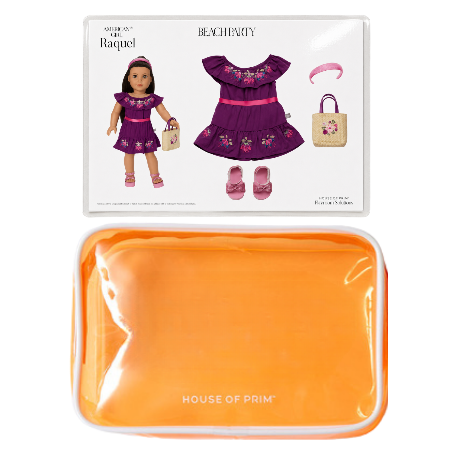 Raquel | American Girl Visual Guide + Pouches