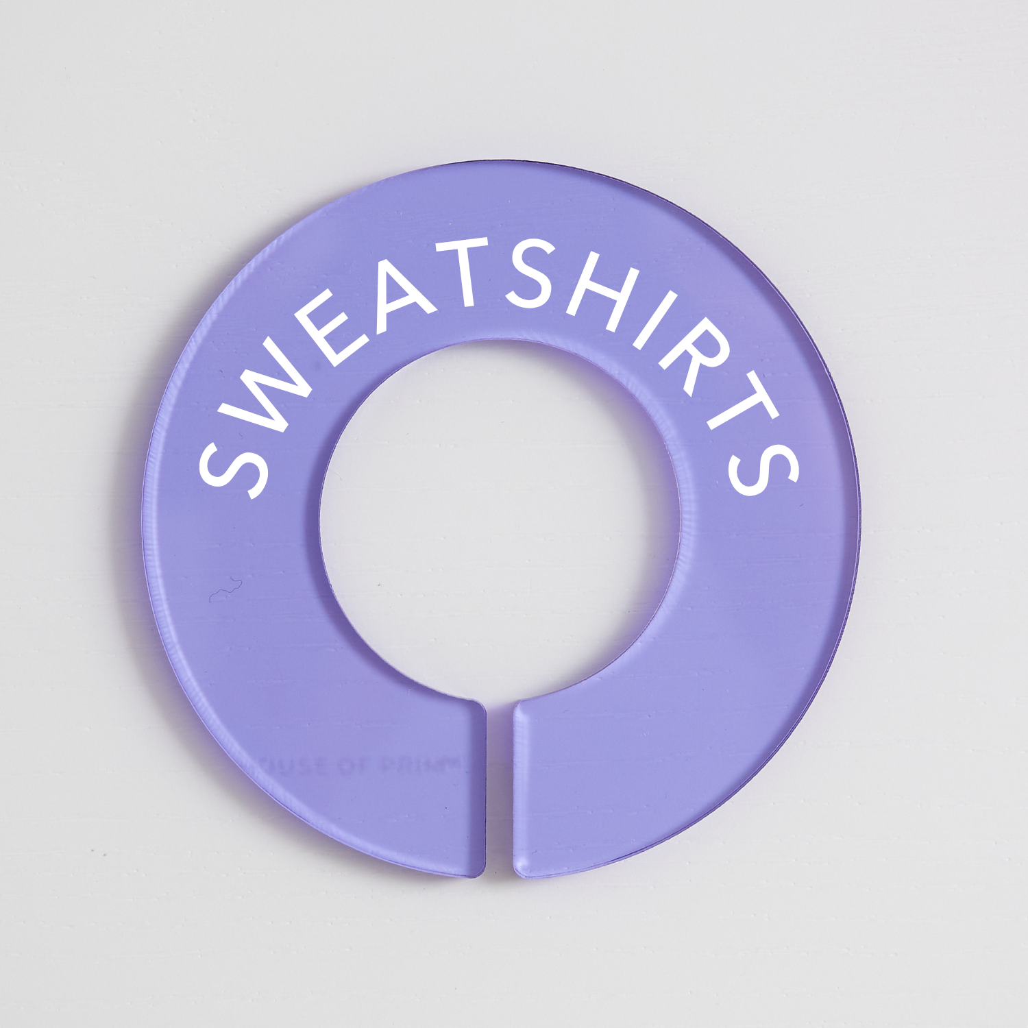 Lounge & Activewear | Circular Divider + Label