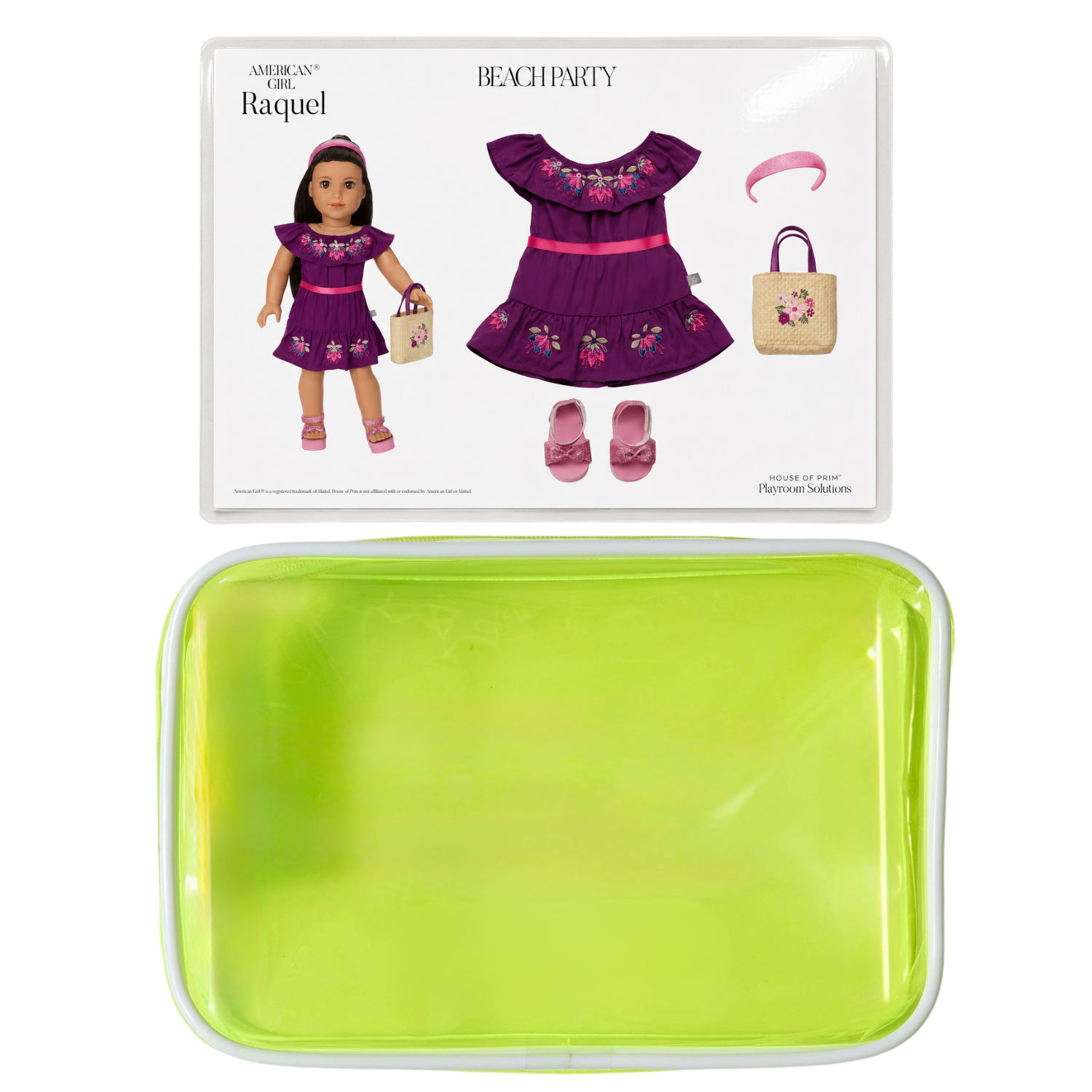 Raquel | American Girl Visual Guide + Pouches