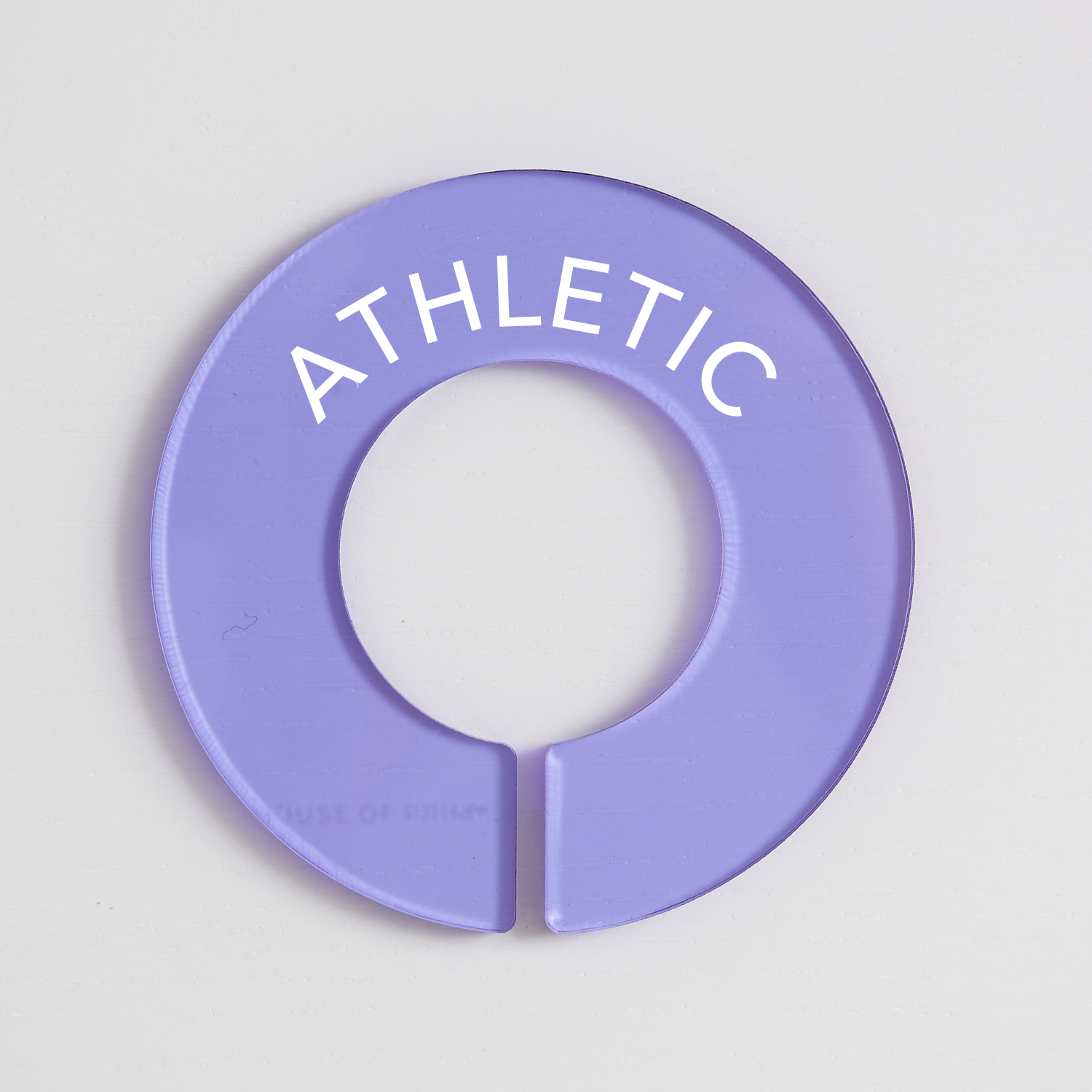 Lounge & Activewear | Circular Divider + Label