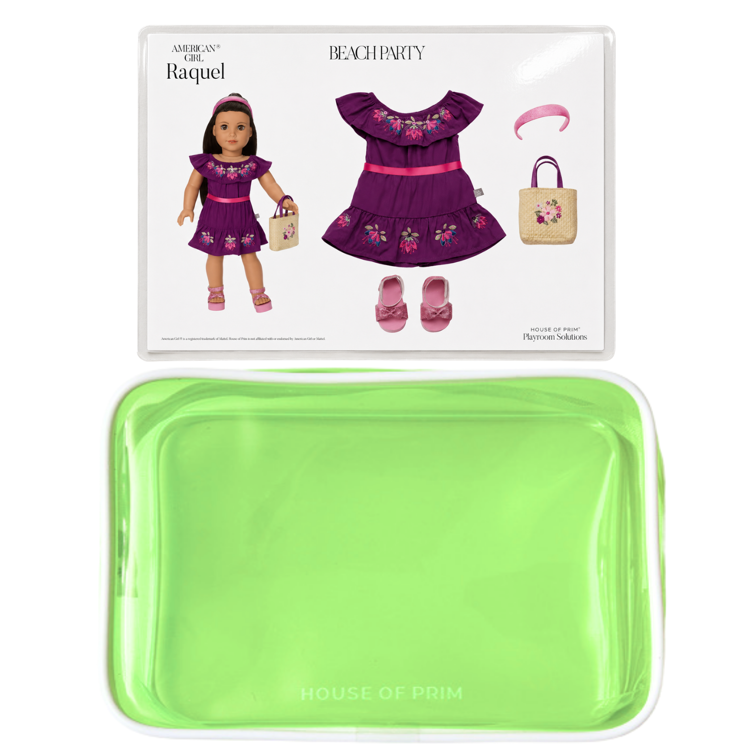 Raquel | American Girl Visual Guide + Pouches