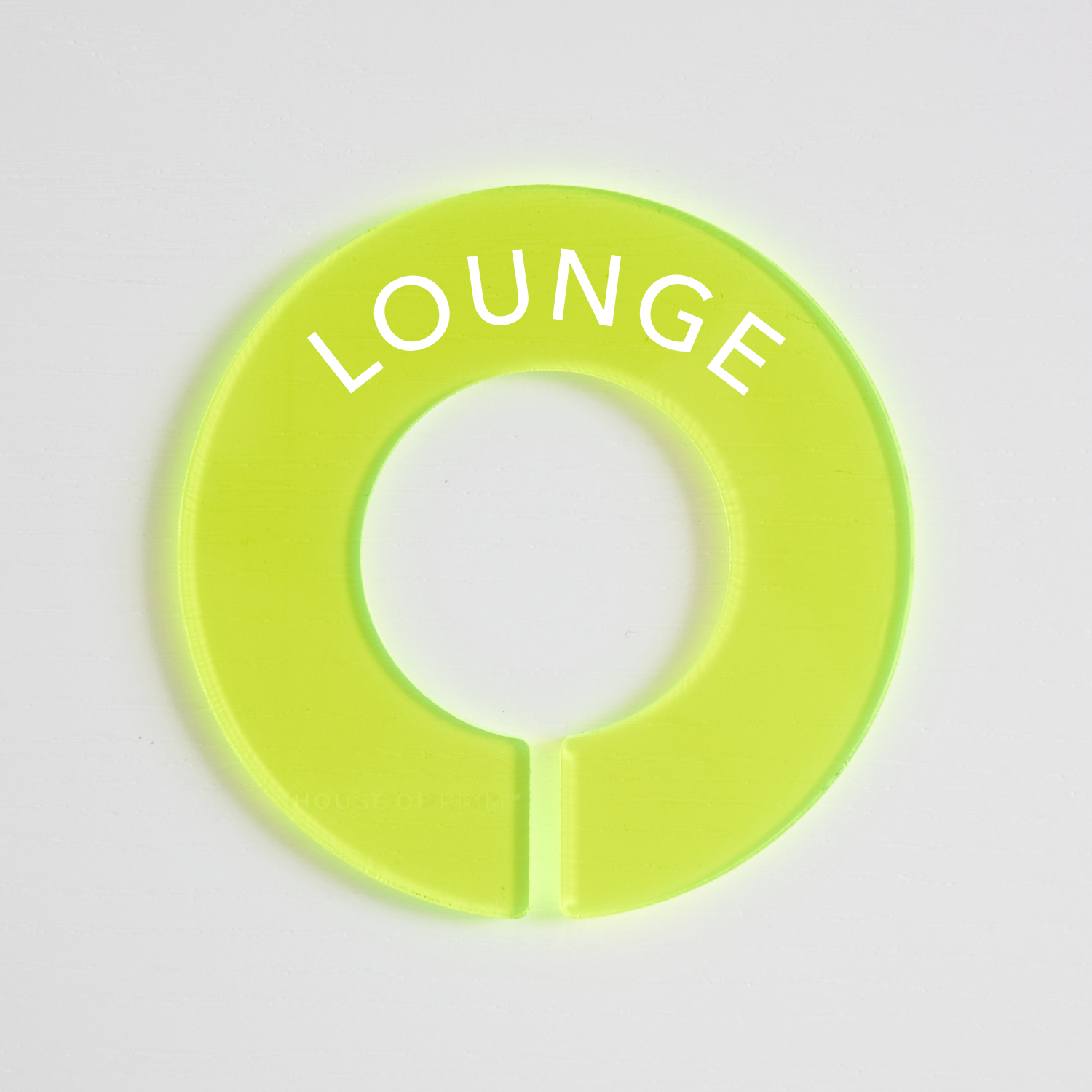 Lounge & Activewear | Circular Divider + Label