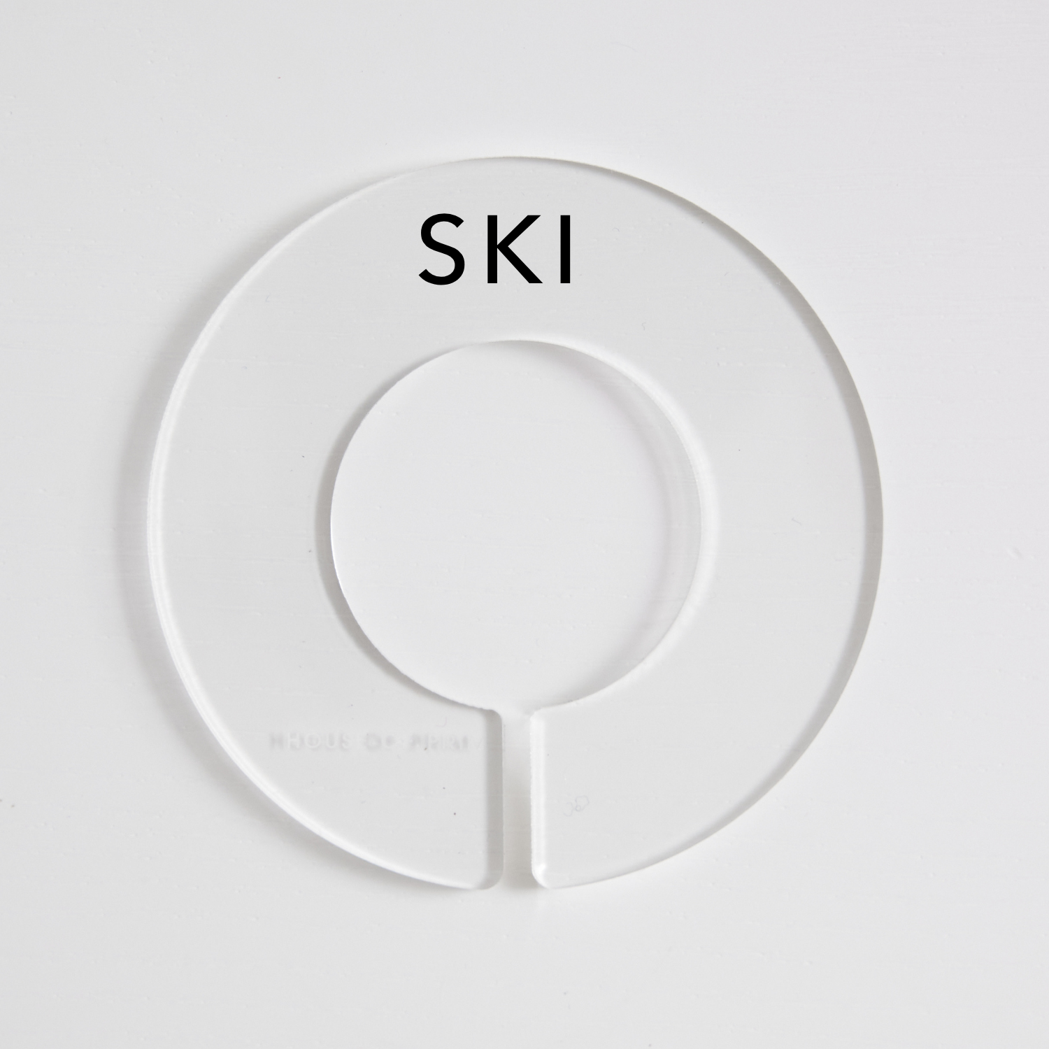 Winter & Ski | Circular Divider + Label