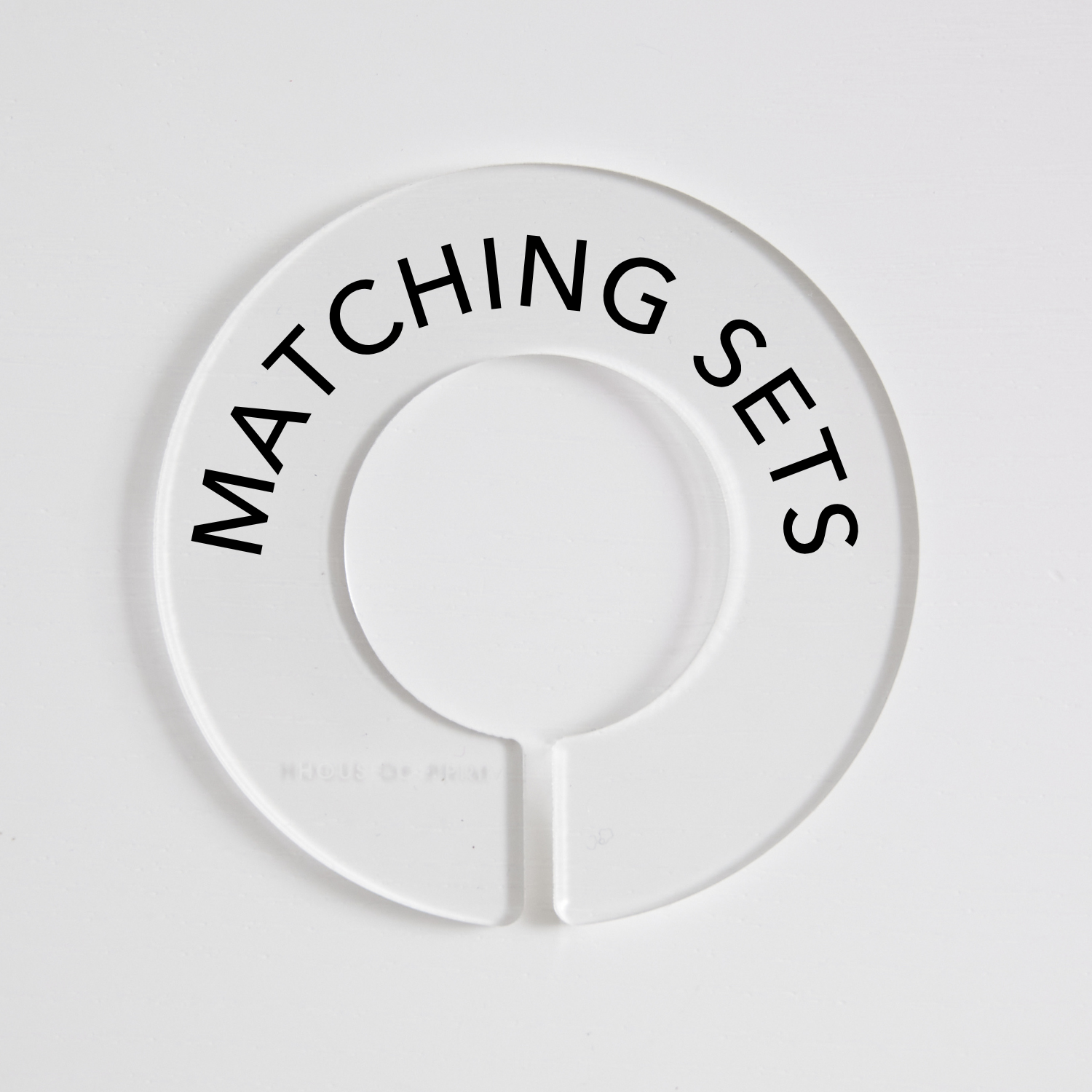 Formalwear & Sets | Circular Divider + Label