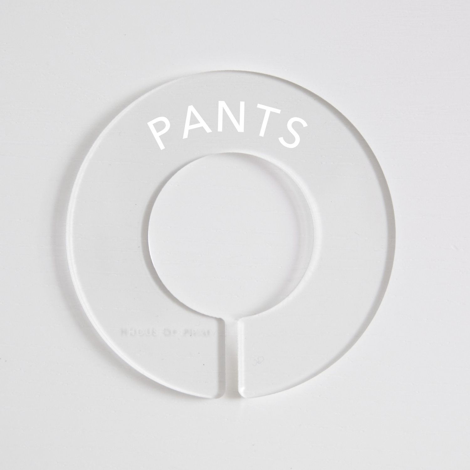Pants, Bottoms, & One Pieces | Circular Divider + Label