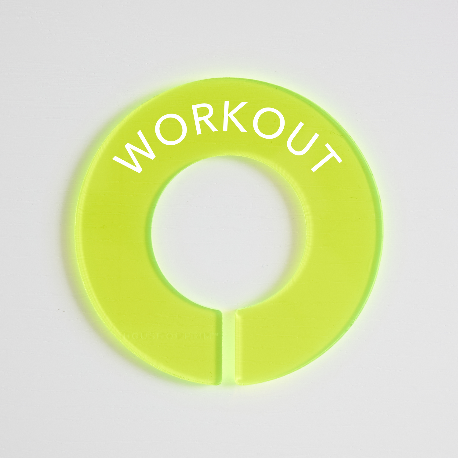 Lounge & Activewear | Circular Divider + Label