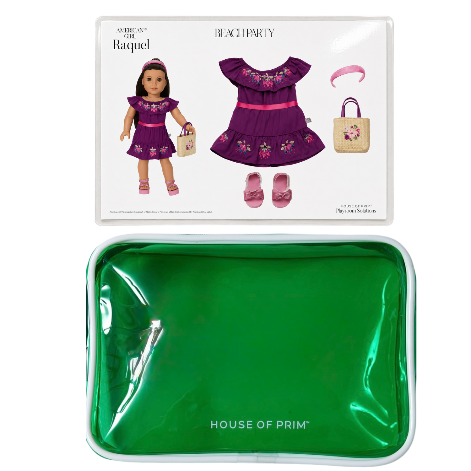 Raquel | American Girl Visual Guide + Pouches