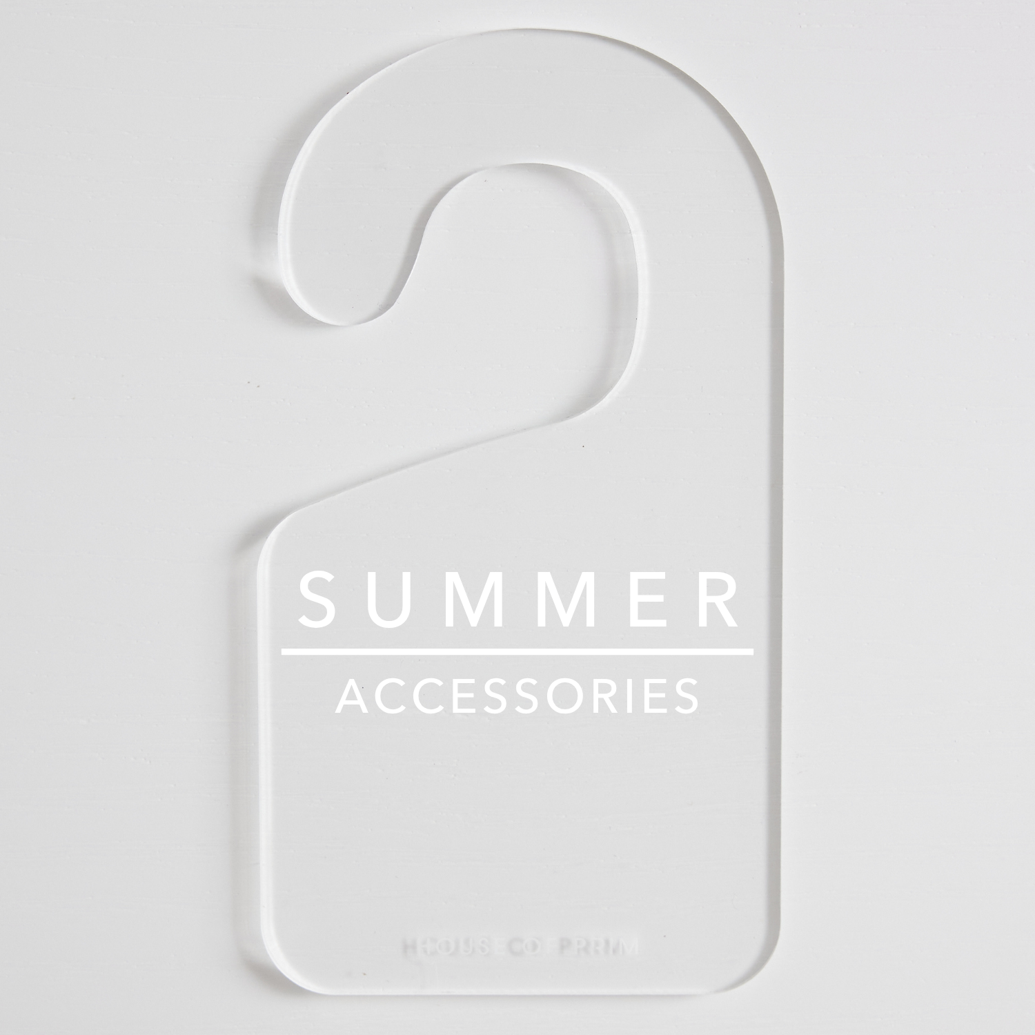 Swim & Summer | Hanging Divider + Label