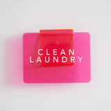 Laundry Sorting | LAUNDRY BIN CLIPS + LABELS