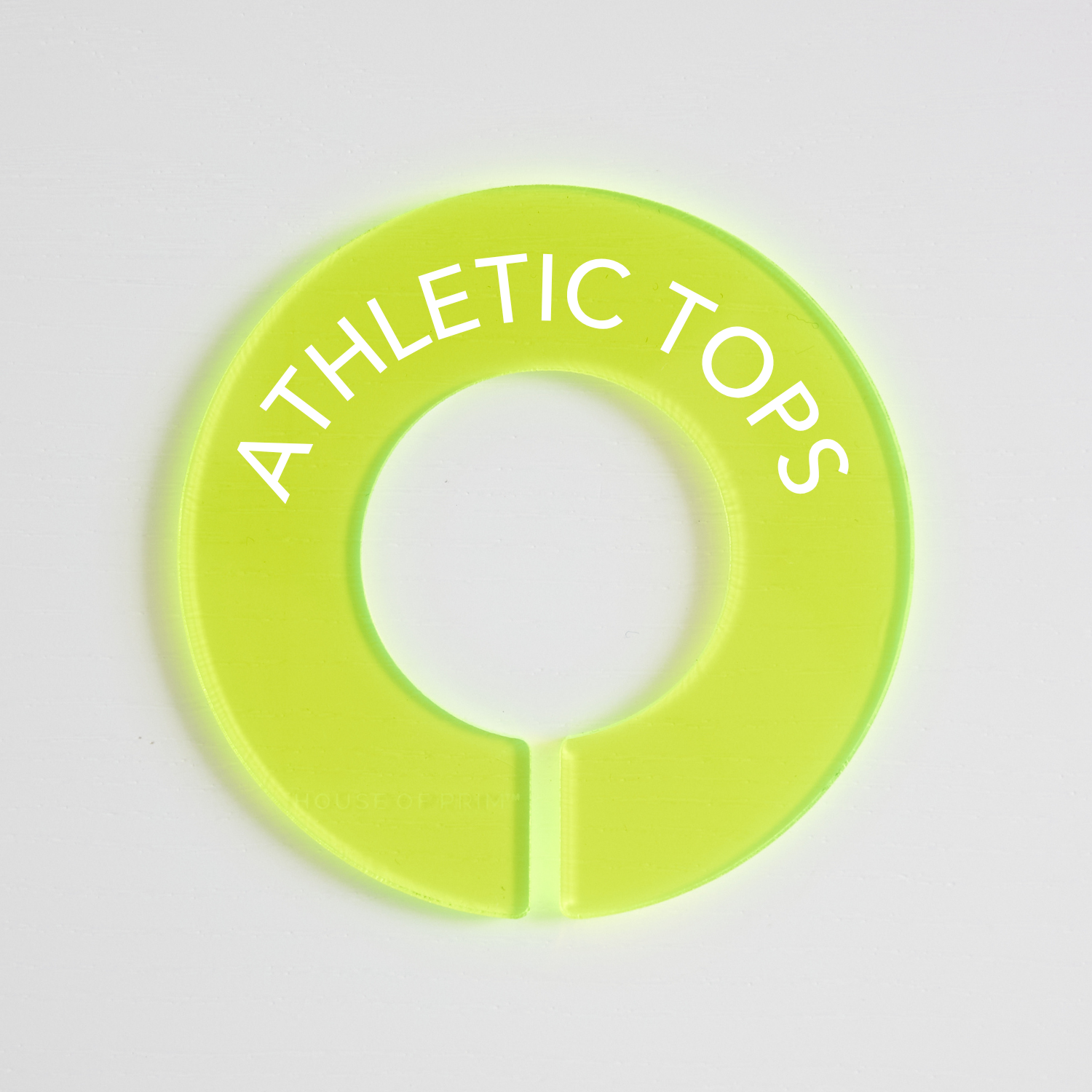 Lounge & Activewear | Circular Divider + Label
