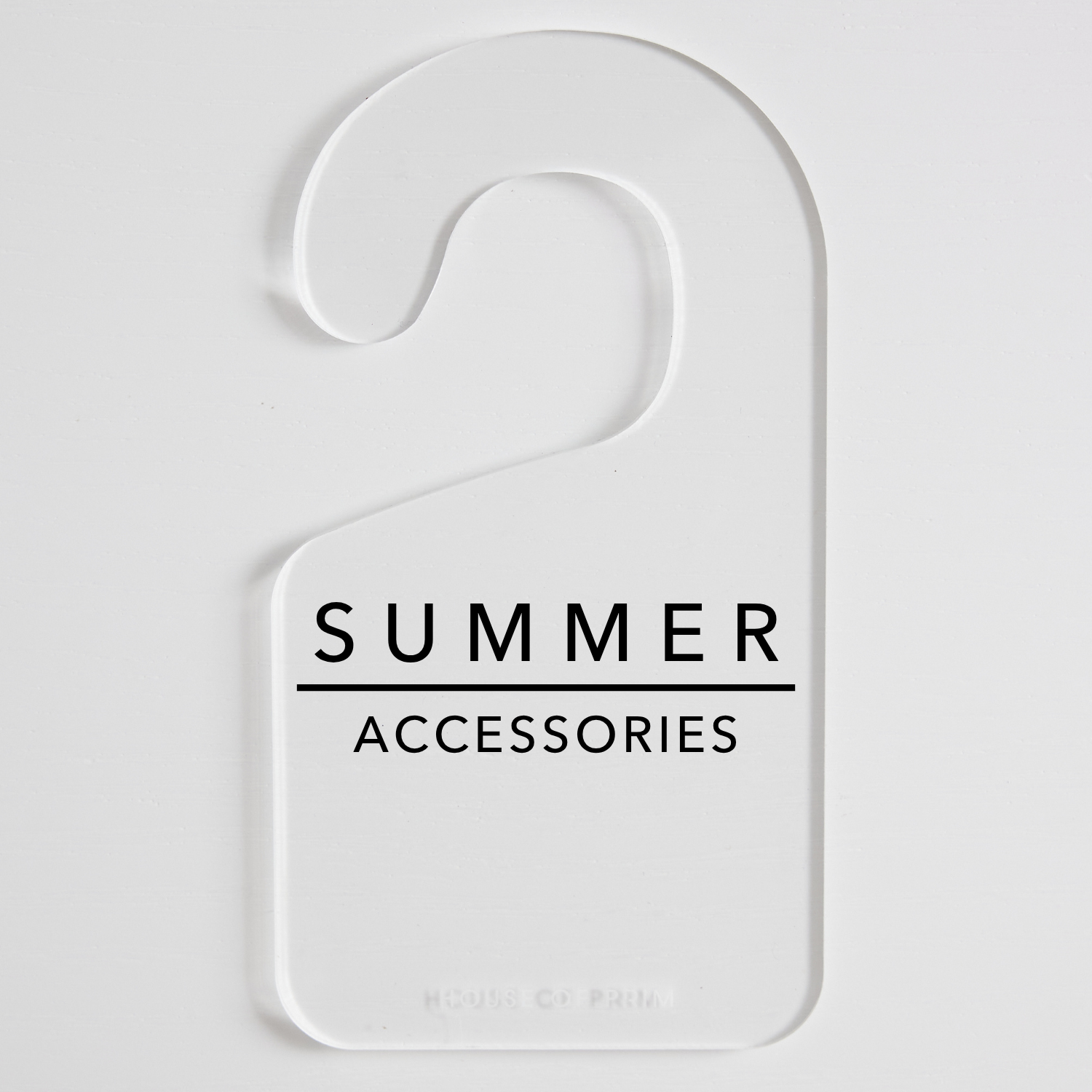 Swim & Summer | Hanging Divider + Label