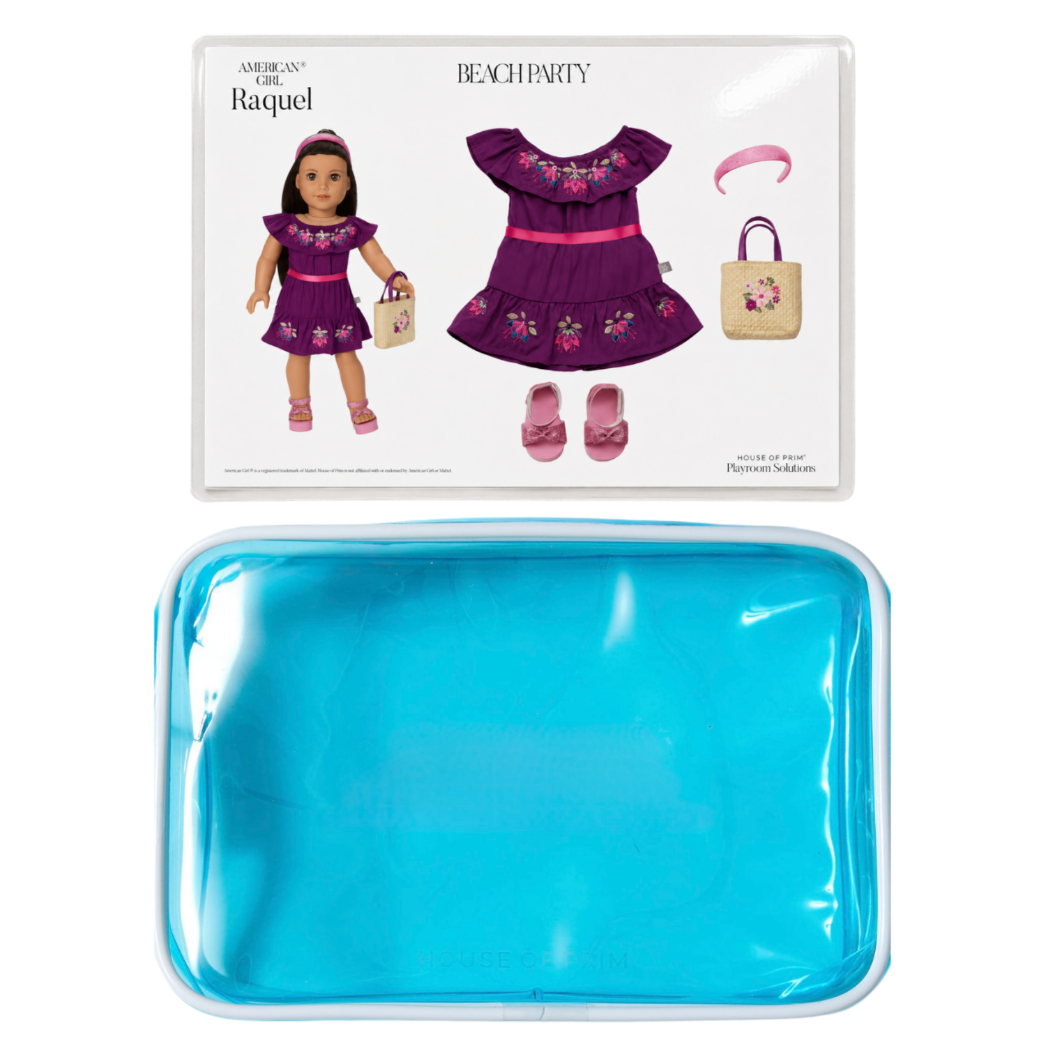 Raquel | American Girl Visual Guide + Pouches