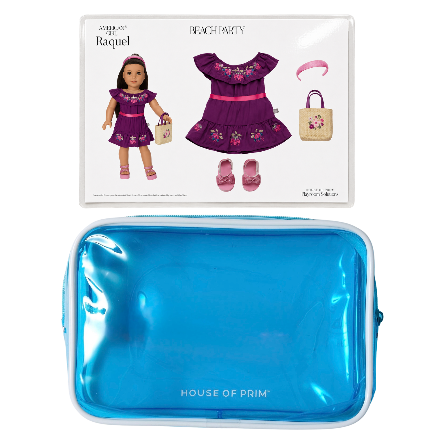 Raquel | American Girl Visual Guide + Pouches