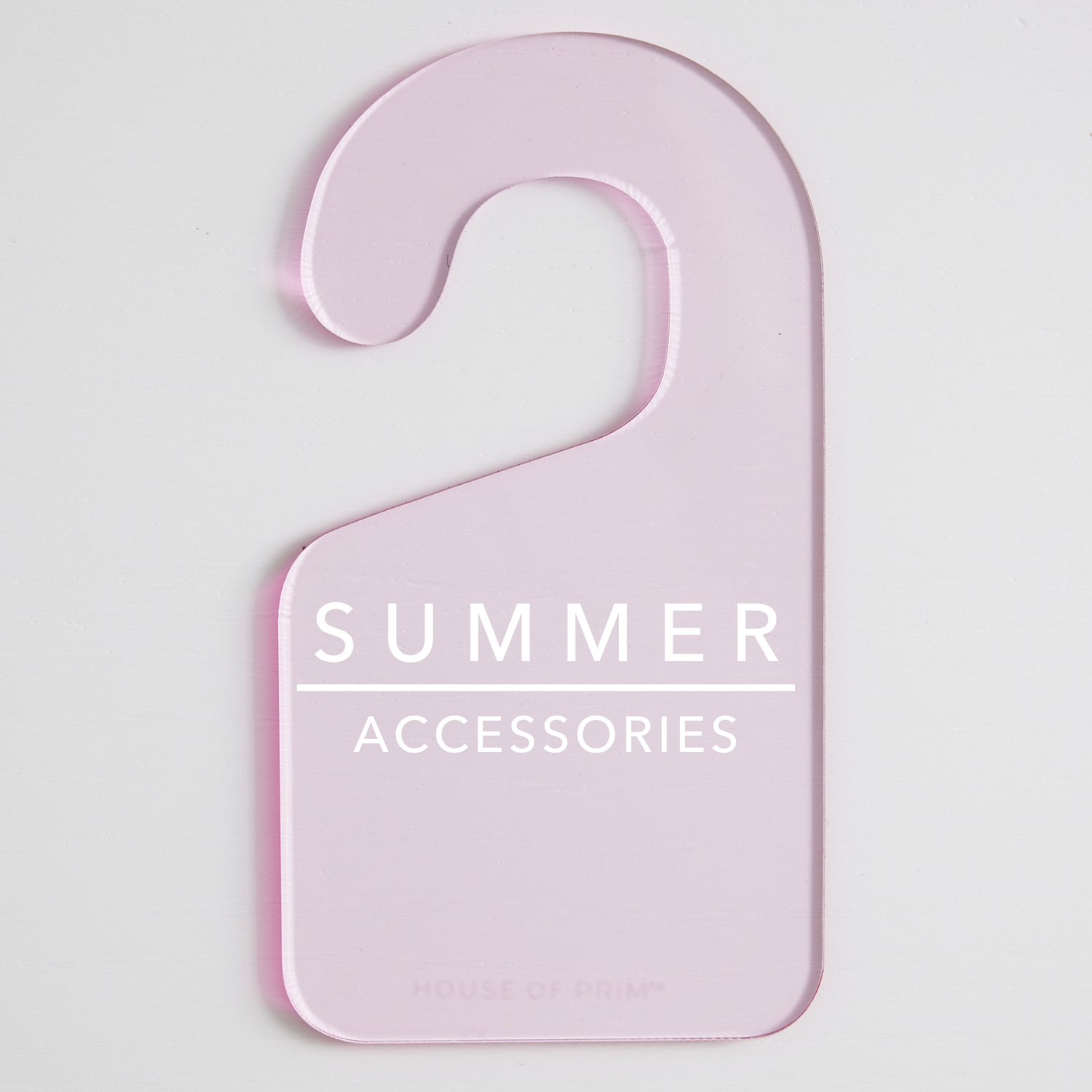 Swim & Summer | Hanging Divider + Label