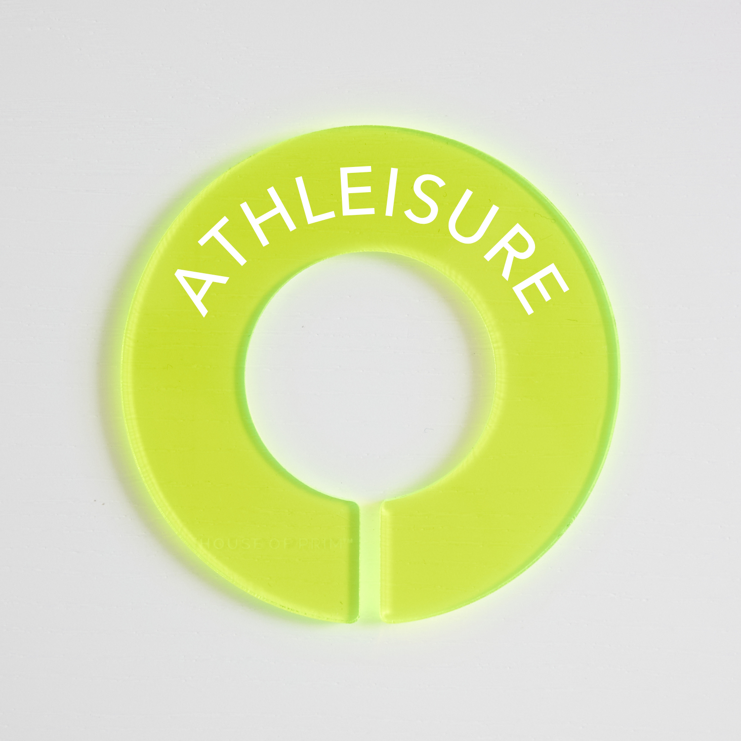 Lounge & Activewear | Circular Divider + Label