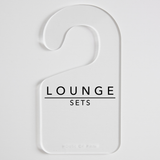 Lounge & Activewear | Hanging Divider + Label