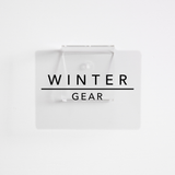 Winter Gear | Bin Clips | CLOSET LABELS