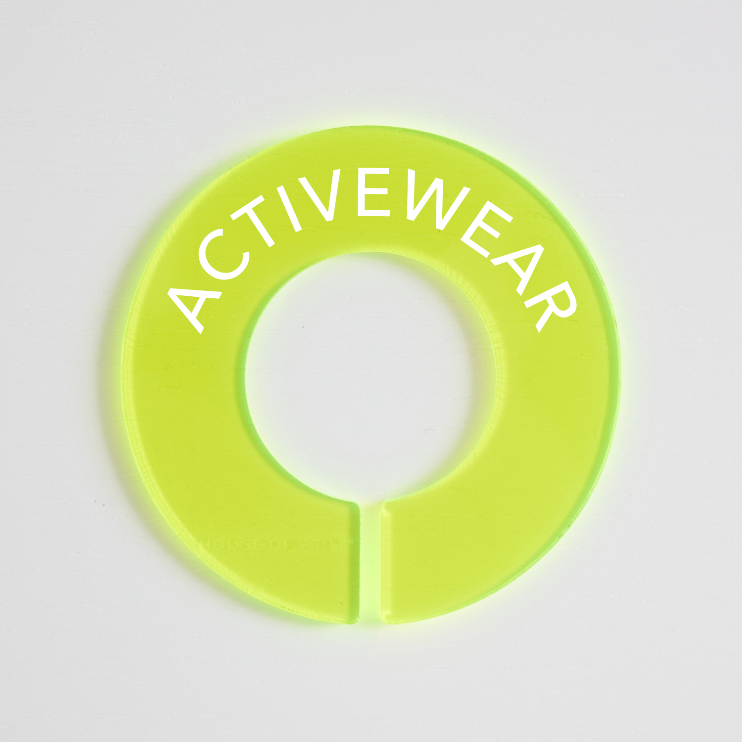 Lounge & Activewear | Circular Divider + Label