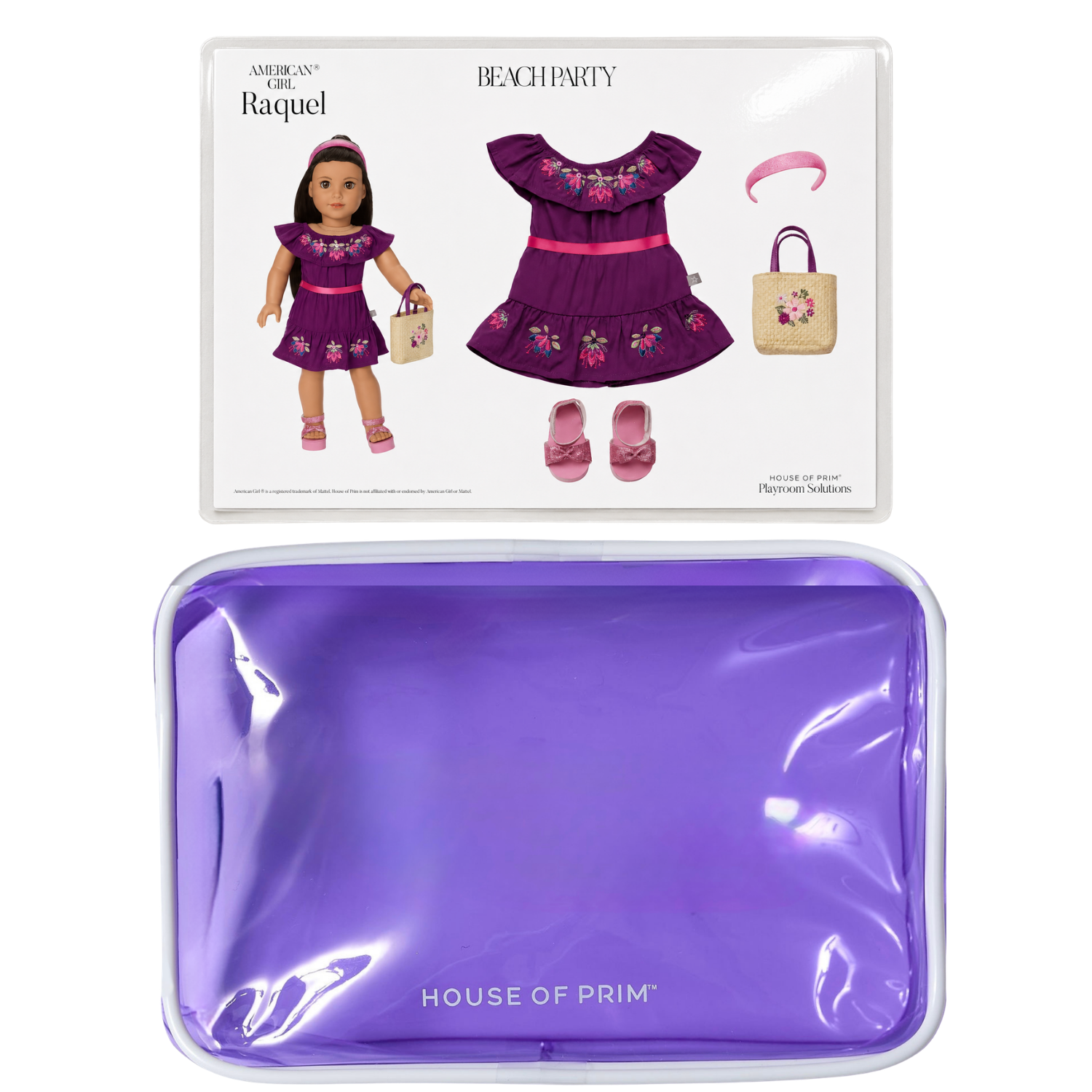 Raquel | American Girl Visual Guide + Pouches