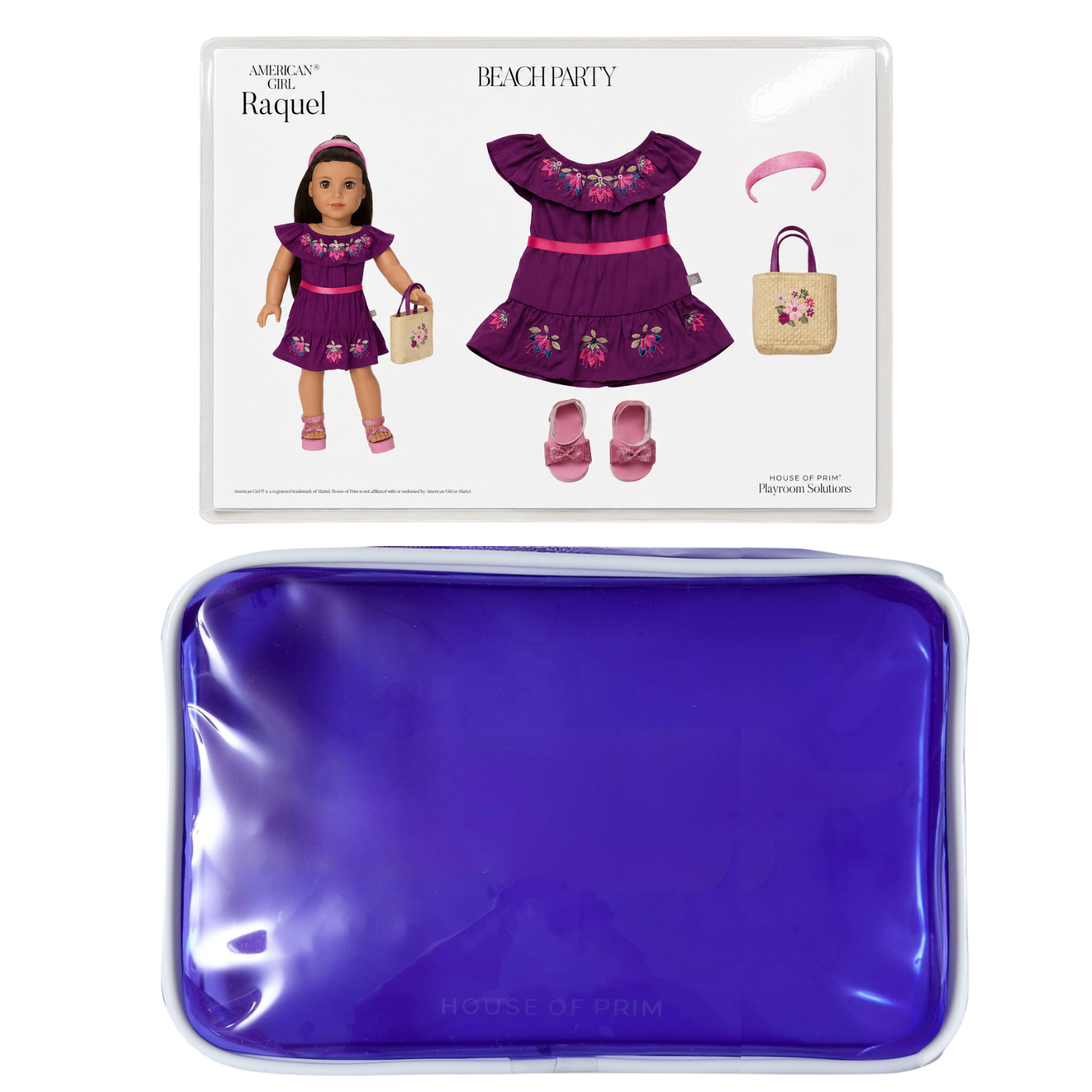 Raquel | American Girl Visual Guide + Pouches