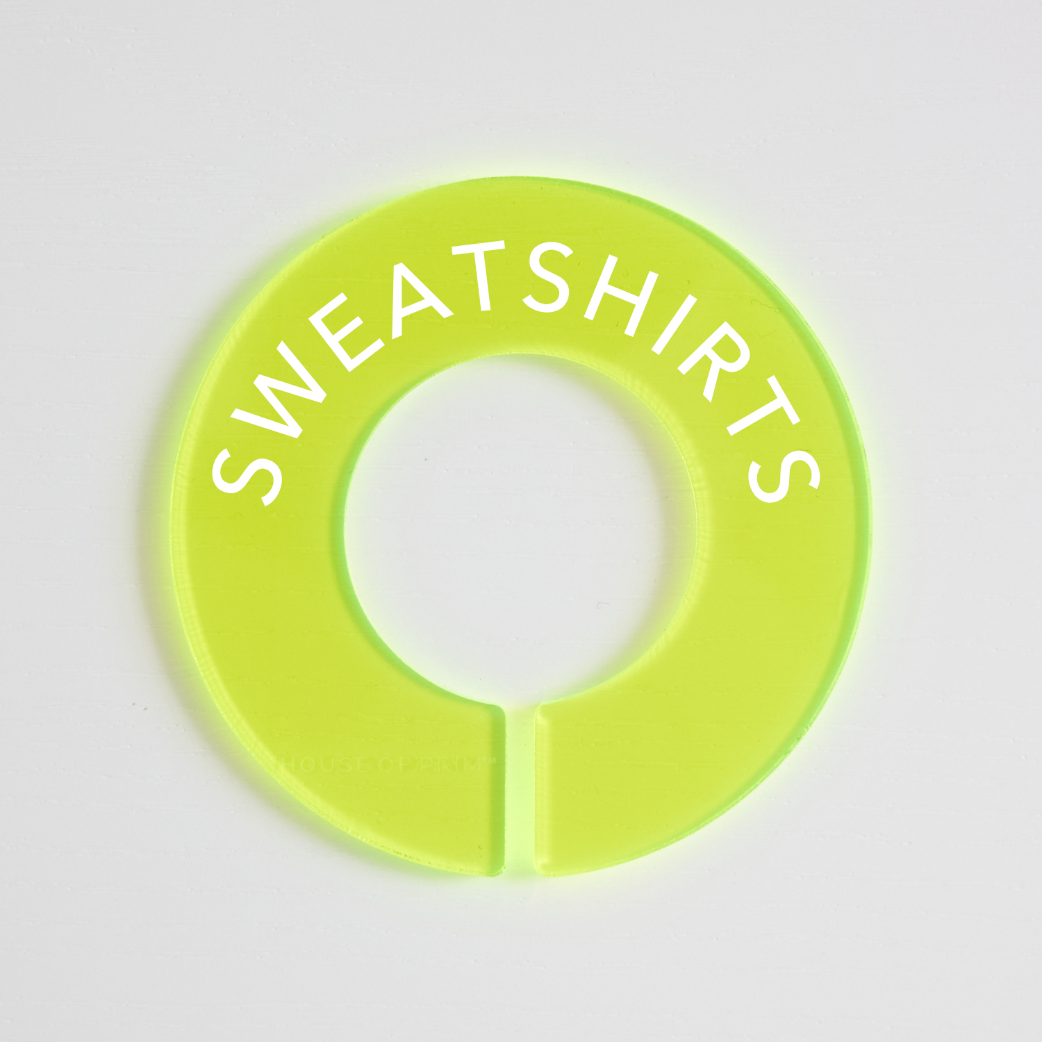 Lounge & Activewear | Circular Divider + Label