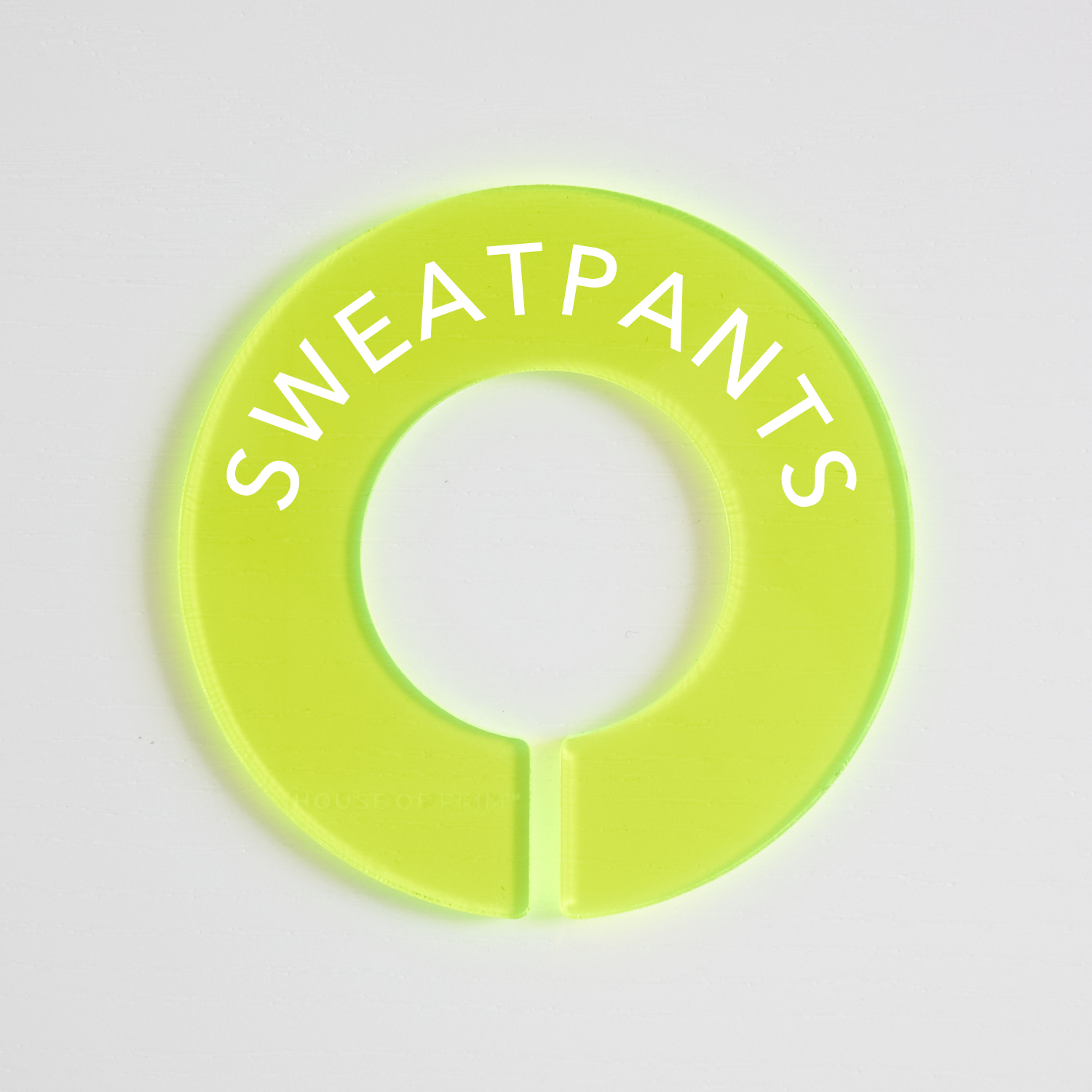 Lounge & Activewear | Circular Divider + Label