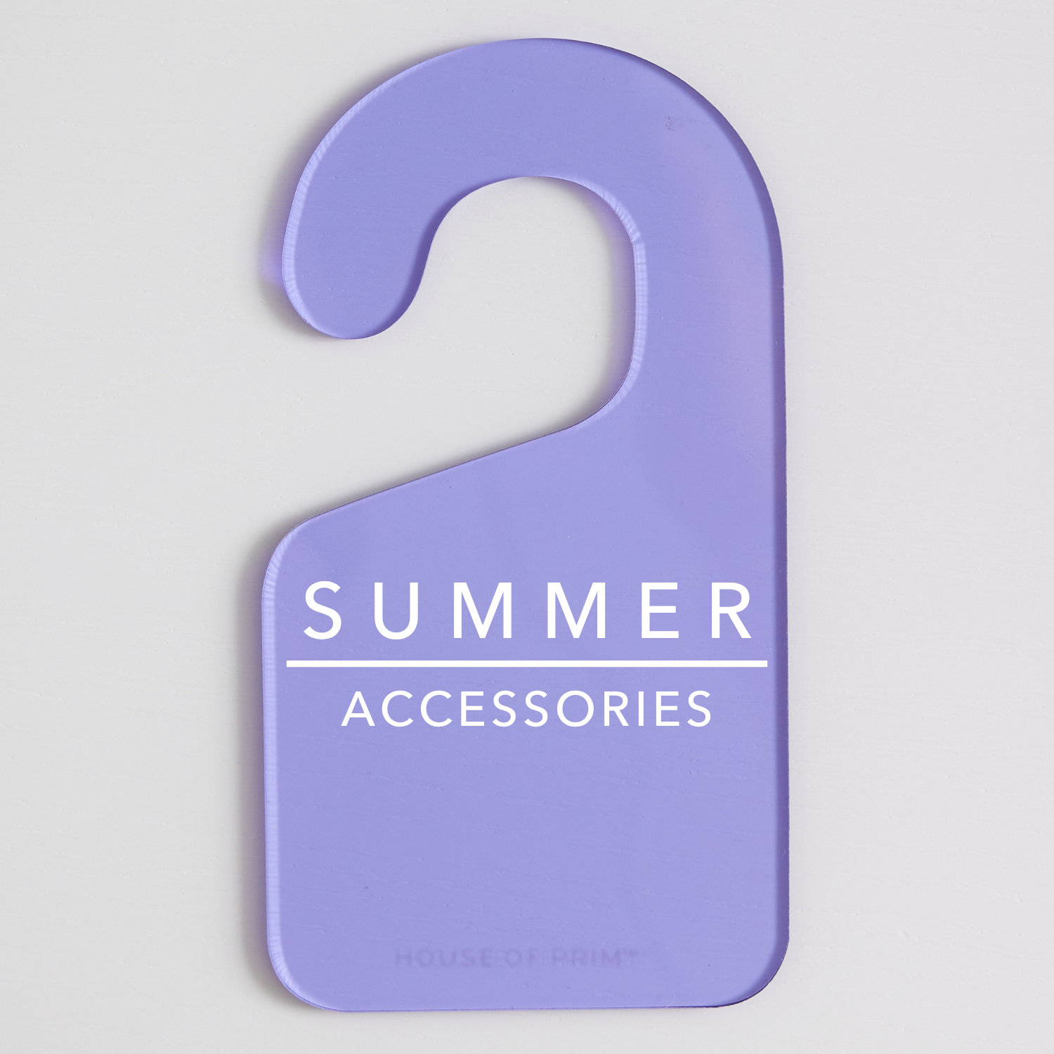 Swim & Summer | Hanging Divider + Label