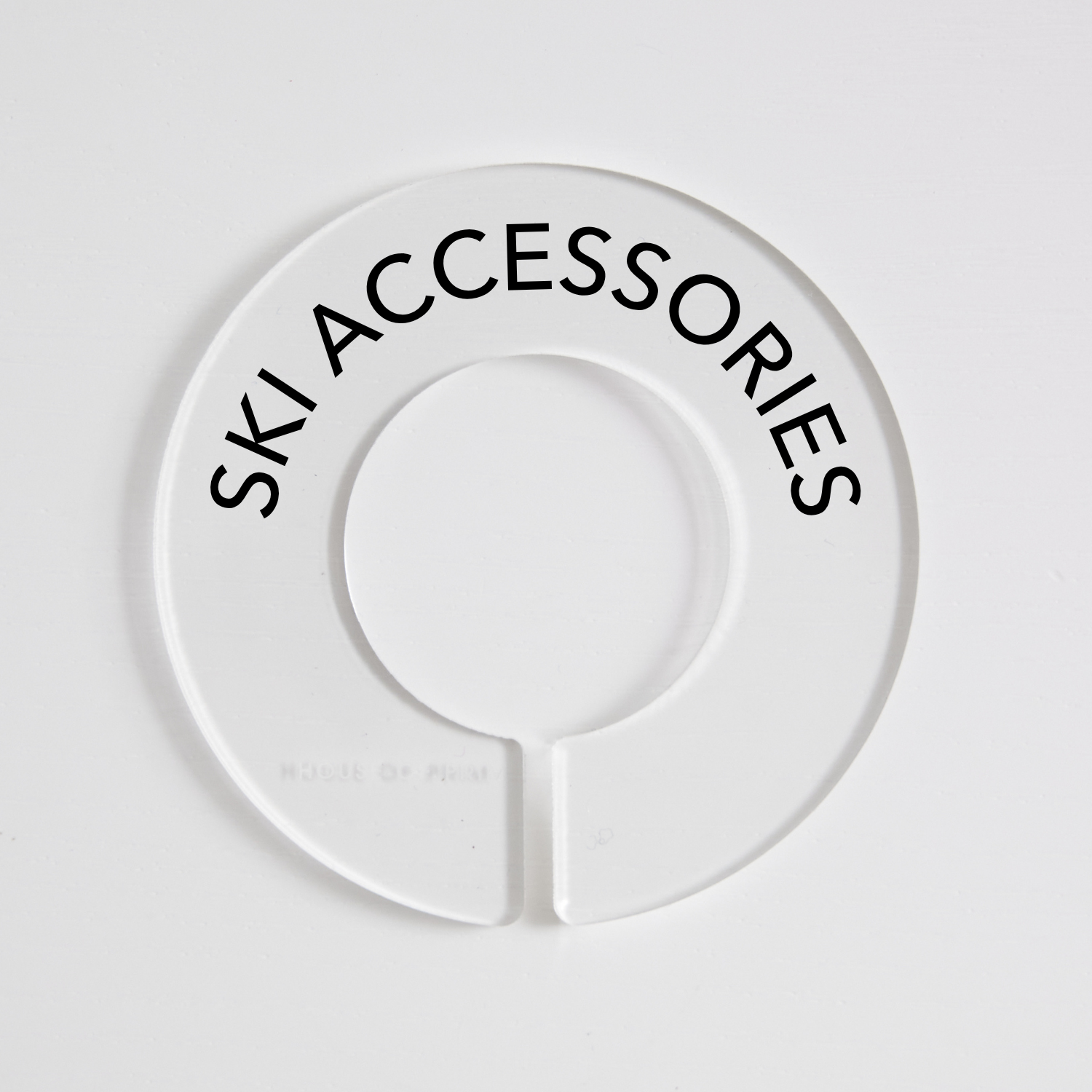 Winter & Ski | Circular Divider + Label