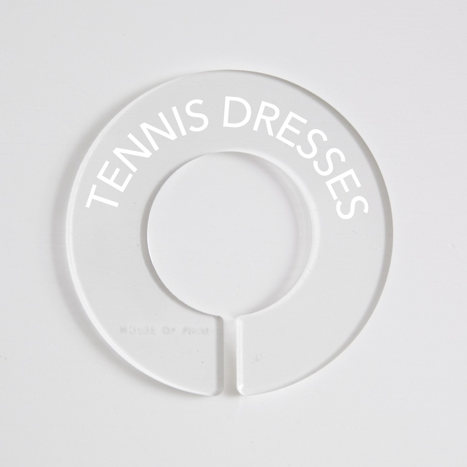Tennis | Circular Divider + Label