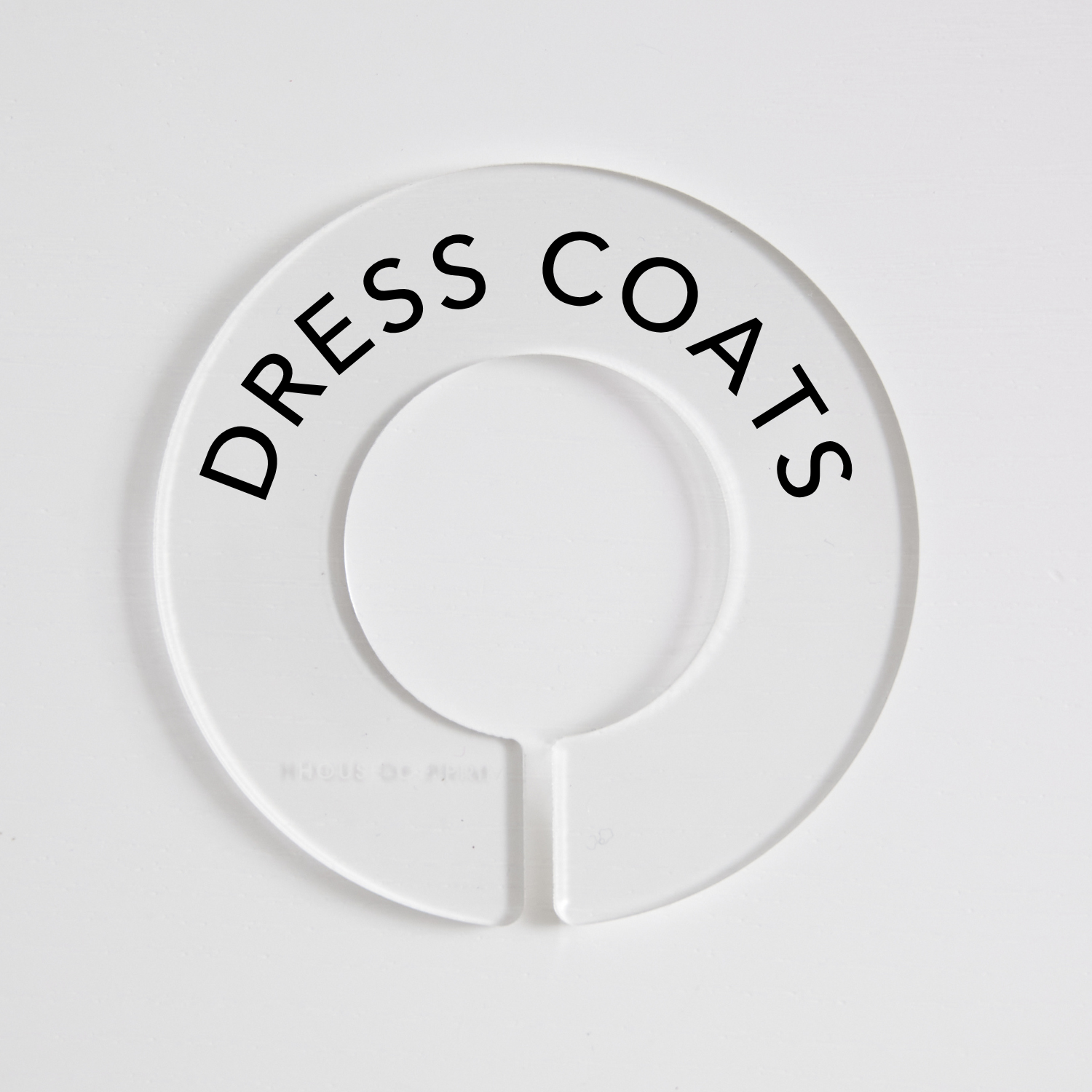 Outerwear | Circular Divider + Label