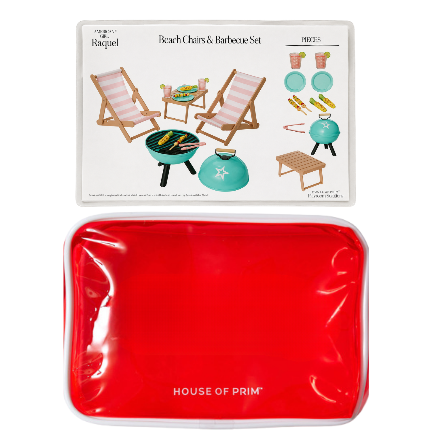 Raquel | American Girl Visual Guide + Pouches