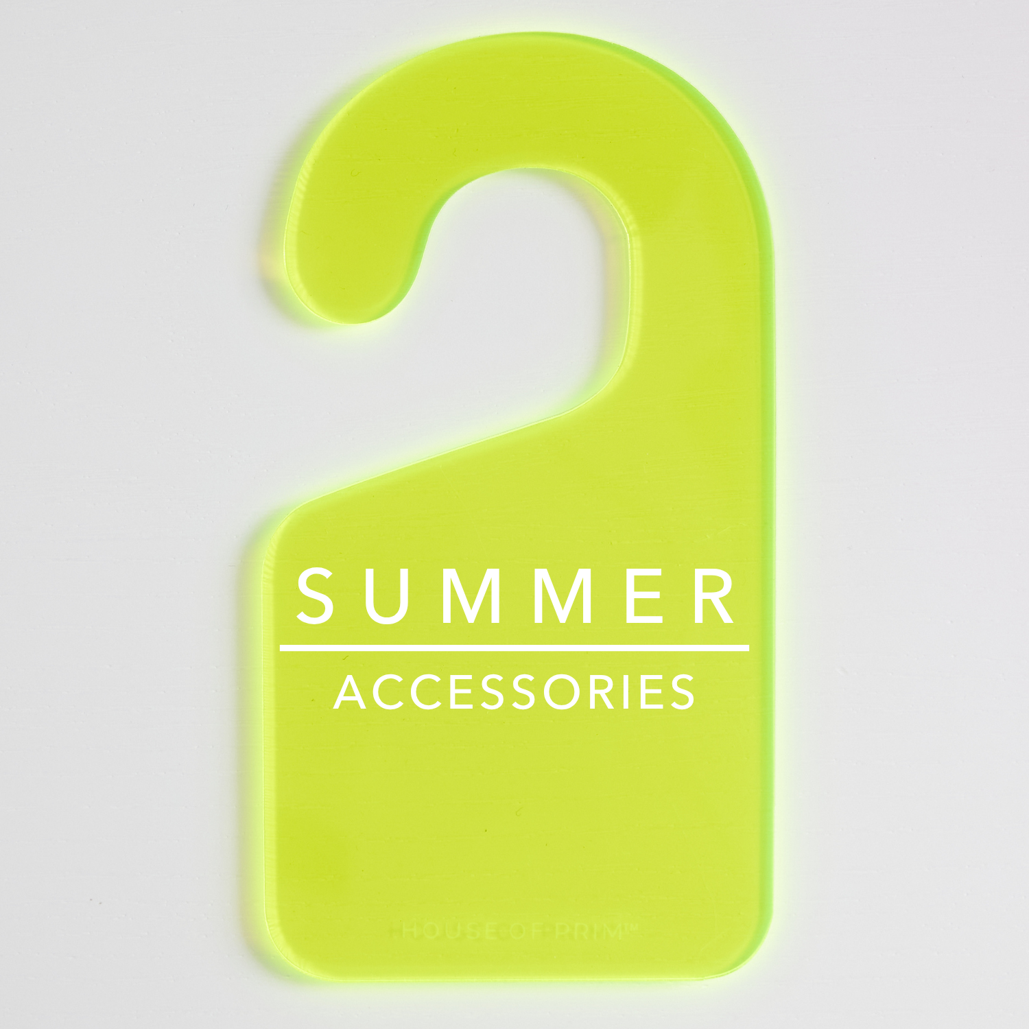 Swim & Summer | Hanging Divider + Label