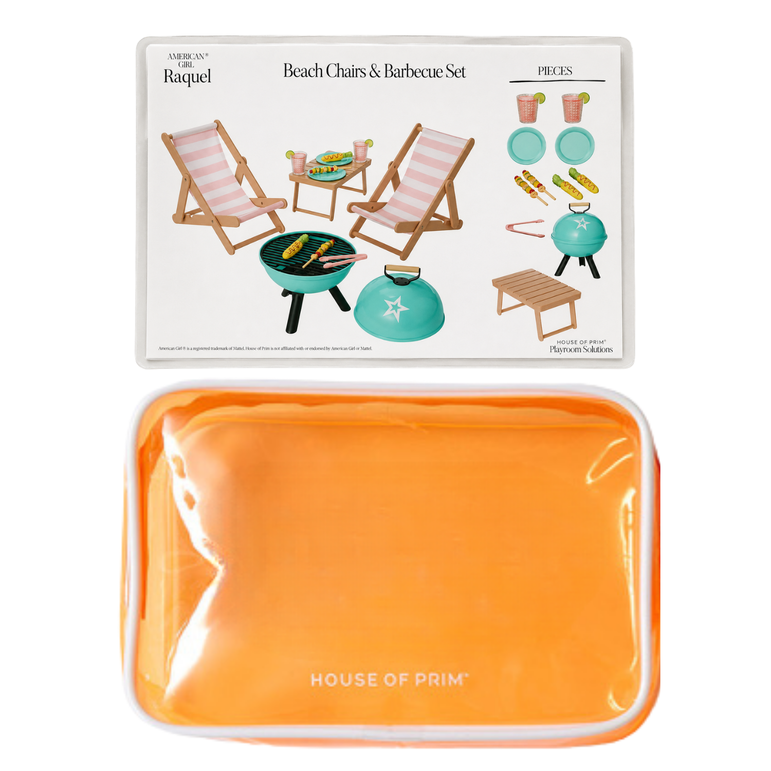 Raquel | American Girl Visual Guide + Pouches