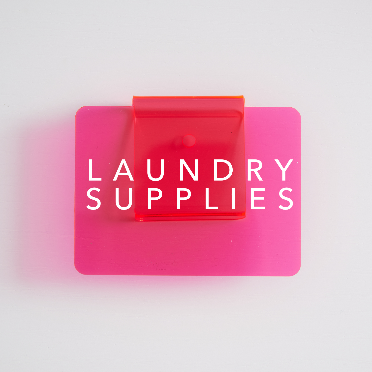 Laundry Essentials | BIN CLIPS + LABELS