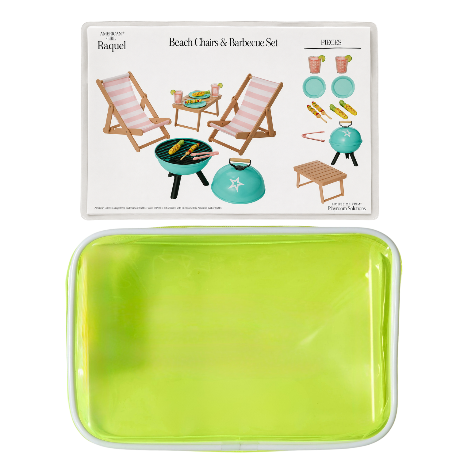 Raquel | American Girl Visual Guide + Pouches