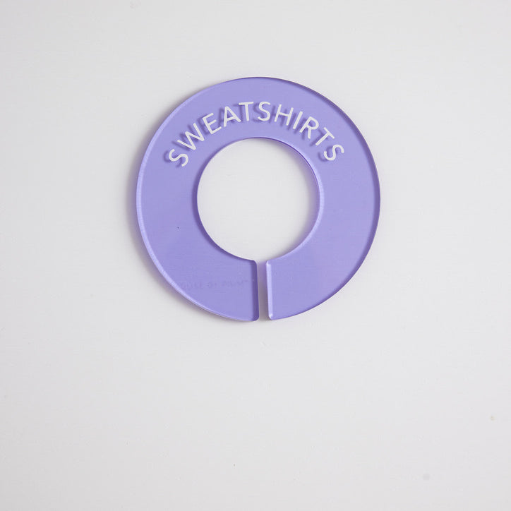 Lavender Circular Rod Divider
